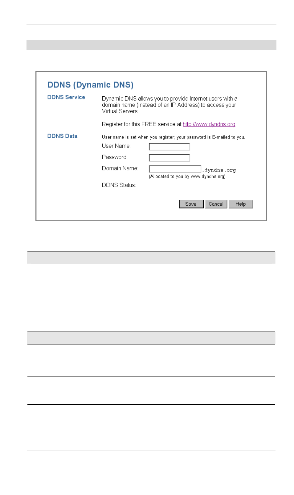 Dynamic dns screen | Siemens SpeedStream SS2524 User Manual | Page 64 / 90