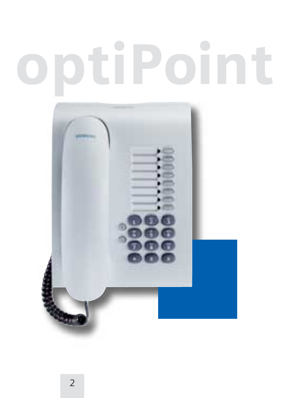 Optipoint | Siemens optiPoint family User Manual | Page 22 / 39