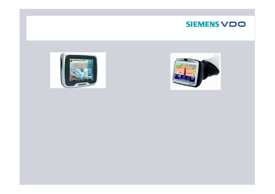 Siemens BENCHMARK PORTABLE NAVIGATION PN 2050 User Manual | Page 11 / 27