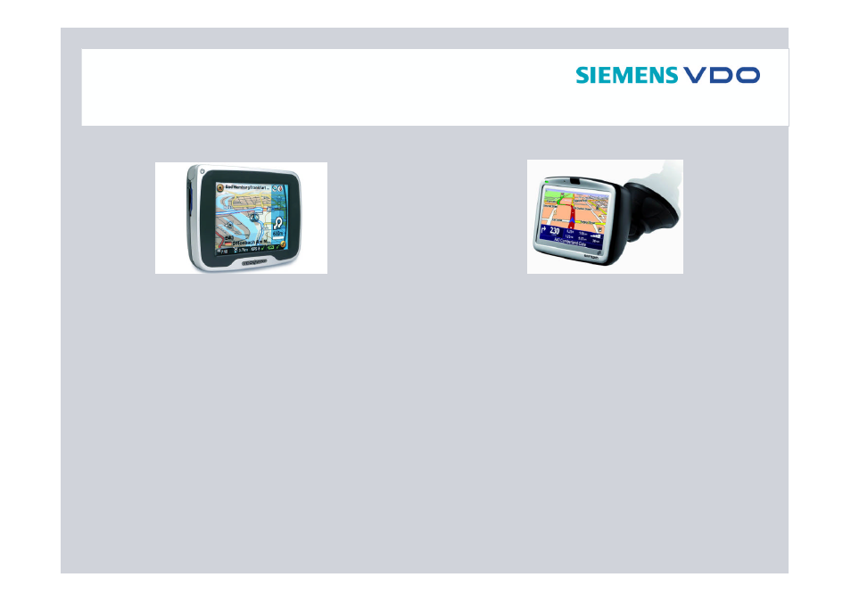 Siemens BENCHMARK PORTABLE NAVIGATION PN 2050 User Manual | Page 12 / 27