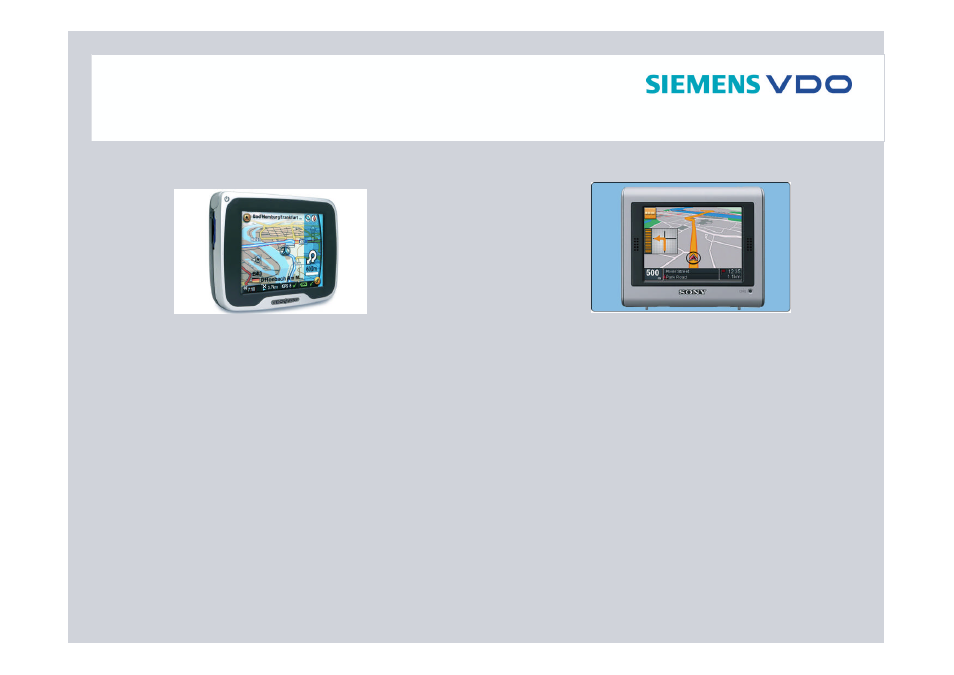 Siemens BENCHMARK PORTABLE NAVIGATION PN 2050 User Manual | Page 14 / 27