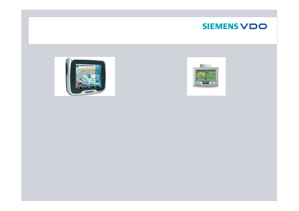 Siemens BENCHMARK PORTABLE NAVIGATION PN 2050 User Manual | Page 5 / 27