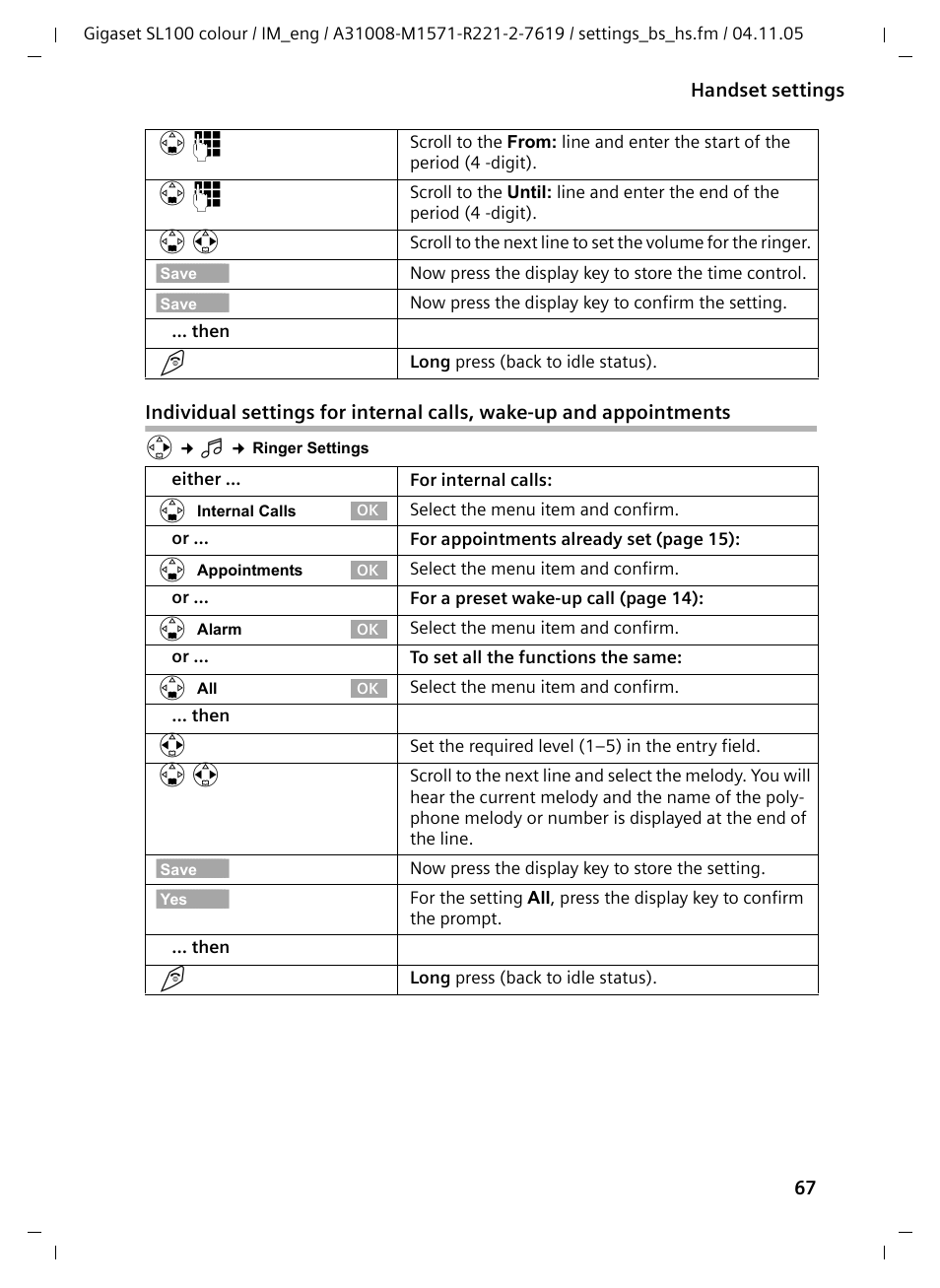 Siemens Gigaset SL100 User Manual | Page 58 / 93