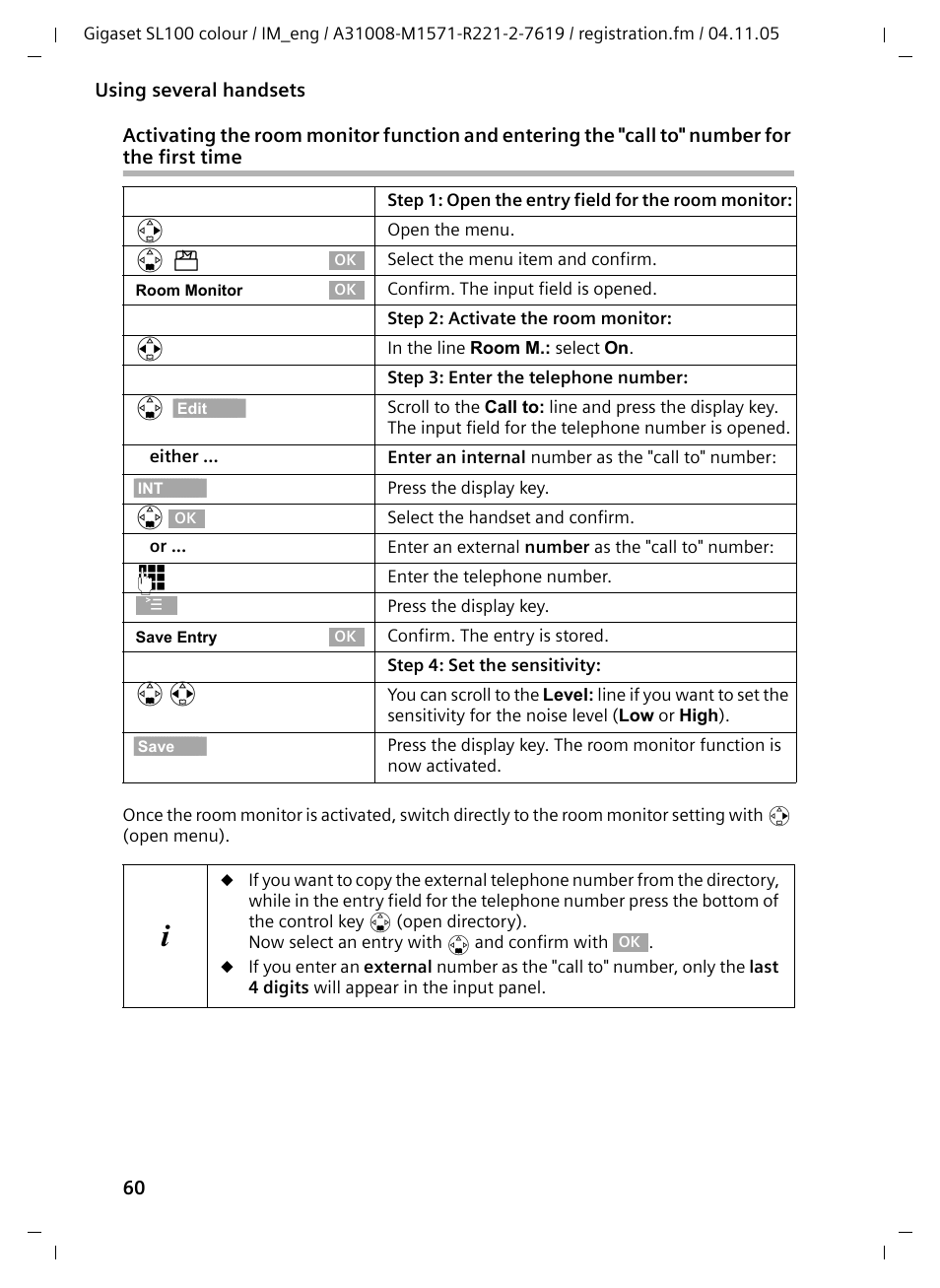 Siemens Gigaset SL100 User Manual | Page 71 / 93