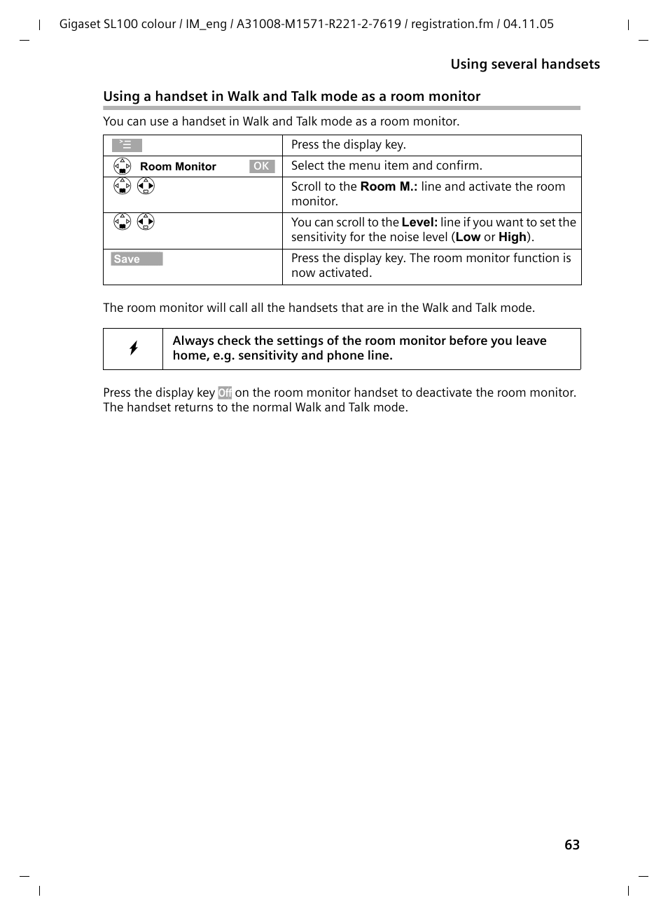 Siemens Gigaset SL100 User Manual | Page 74 / 93