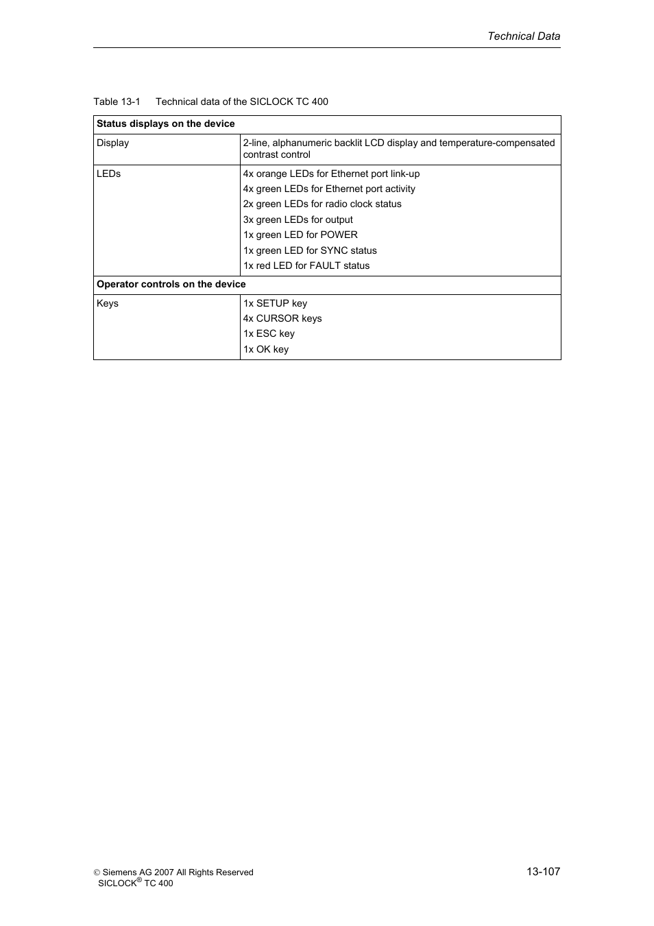 Siemens SICLOCK TC 400 User Manual | Page 109 / 134