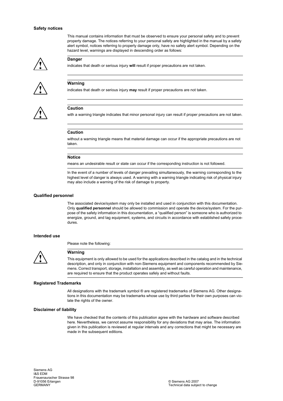 Siemens SICLOCK TC 400 User Manual | Page 4 / 134