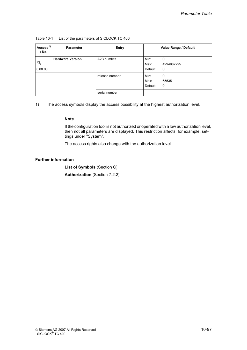 Siemens SICLOCK TC 400 User Manual | Page 99 / 134