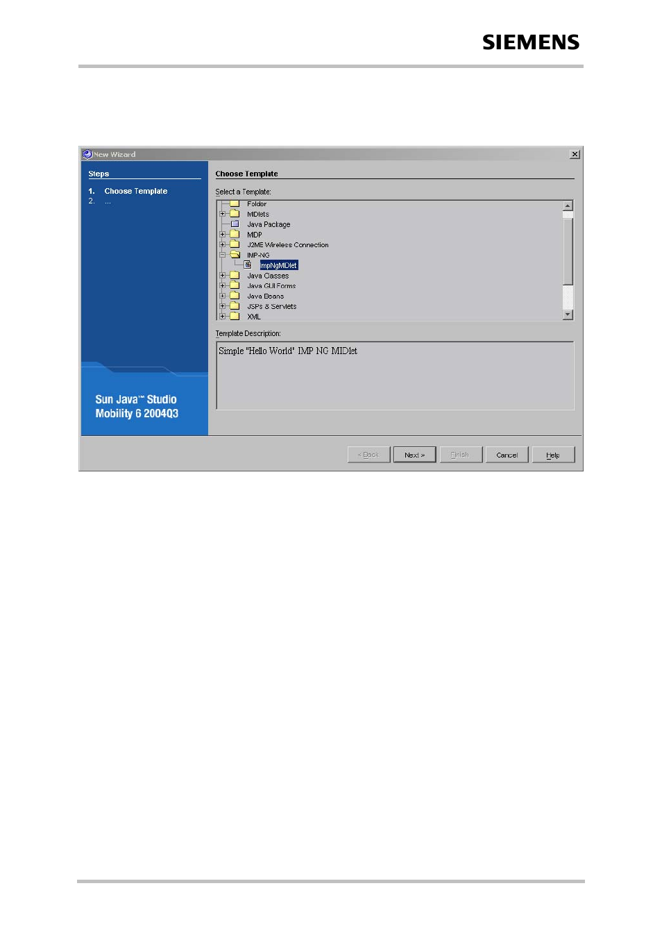 Templates, Examples, Compile and run | Siemens Java TC65 User Manual | Page 57 / 90