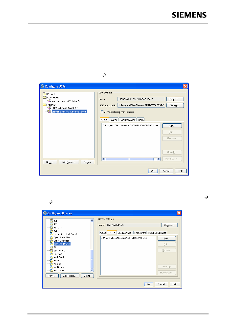 Borland jbuilder 2005 | Siemens Java TC65 User Manual | Page 61 / 90