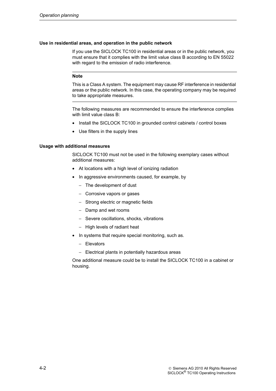 Siemens Plant Central Clock TC100 User Manual | Page 27 / 124