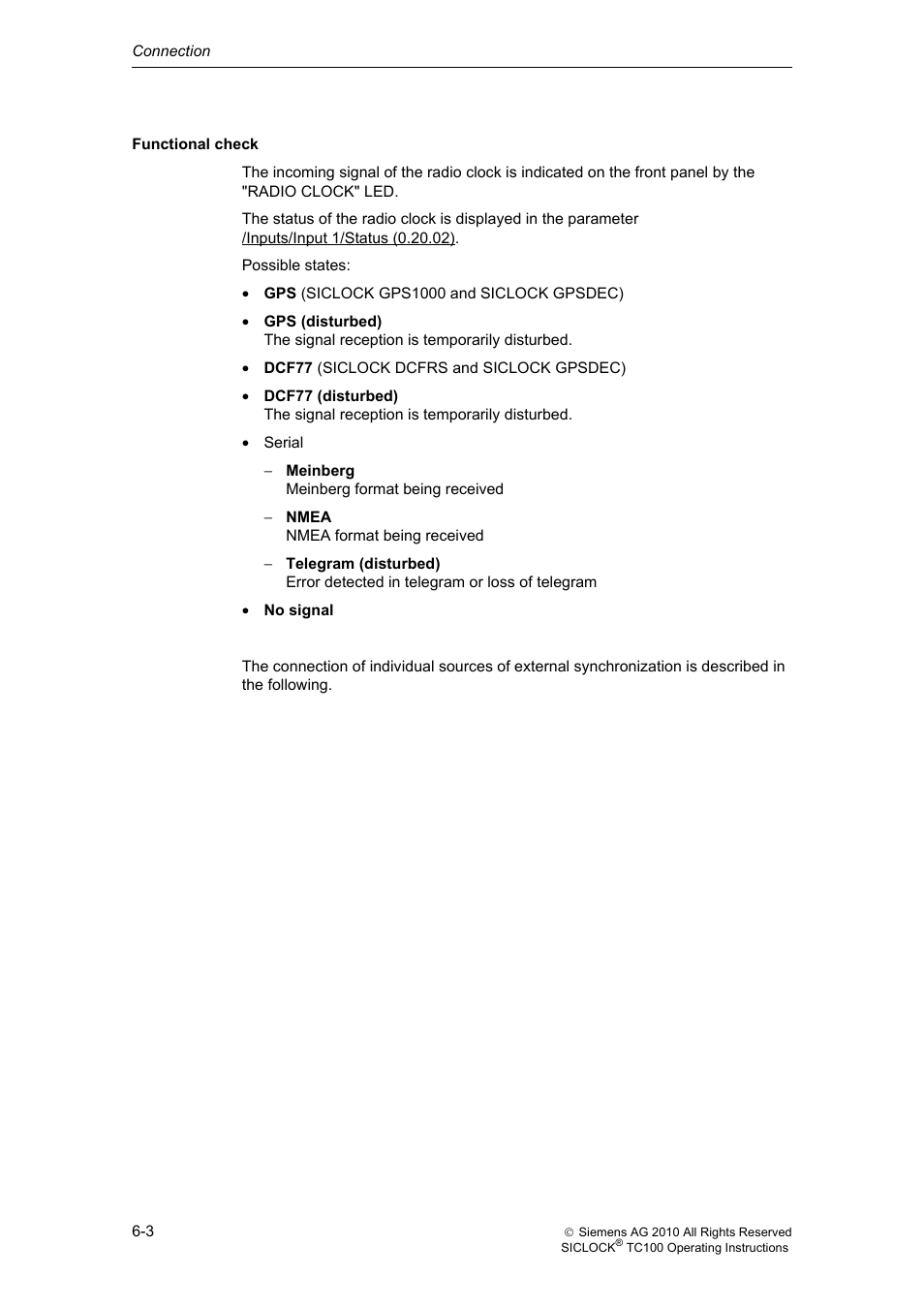 Siemens Plant Central Clock TC100 User Manual | Page 37 / 124