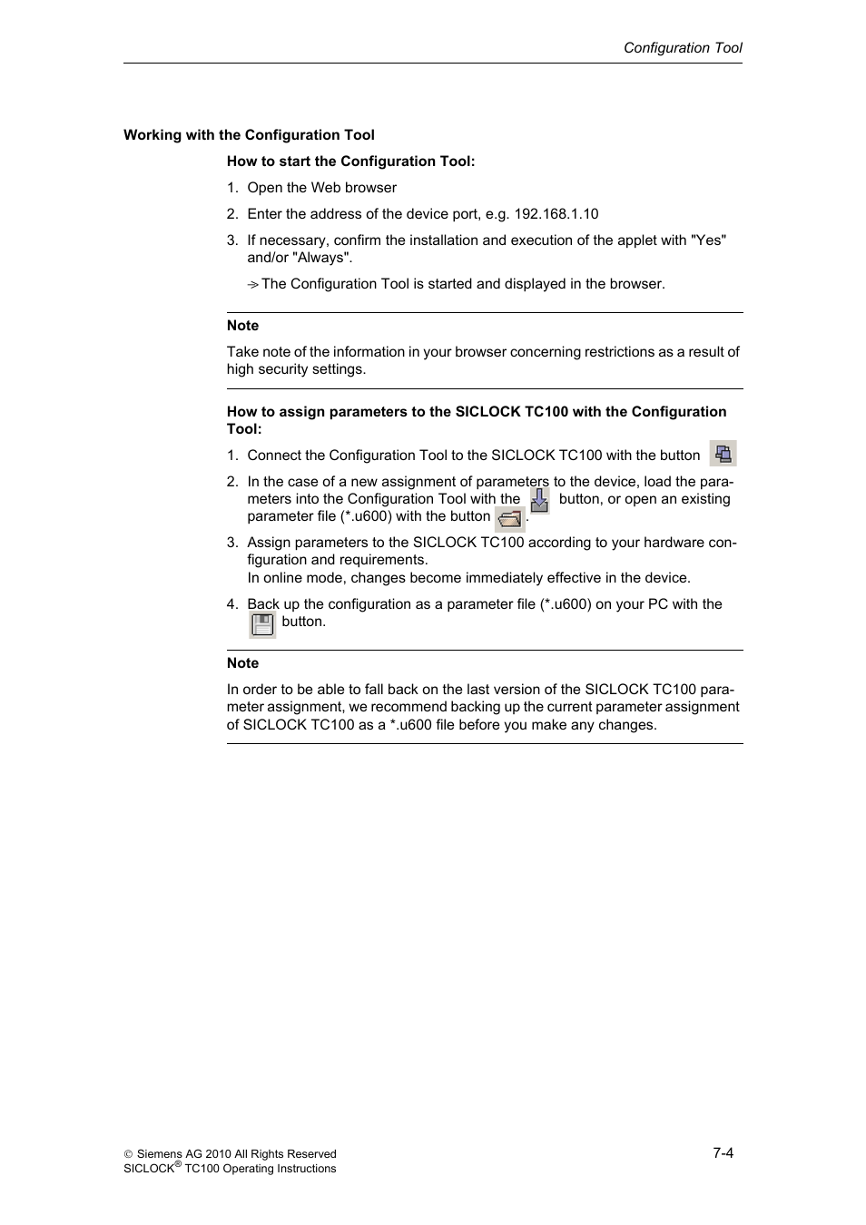 Siemens Plant Central Clock TC100 User Manual | Page 46 / 124