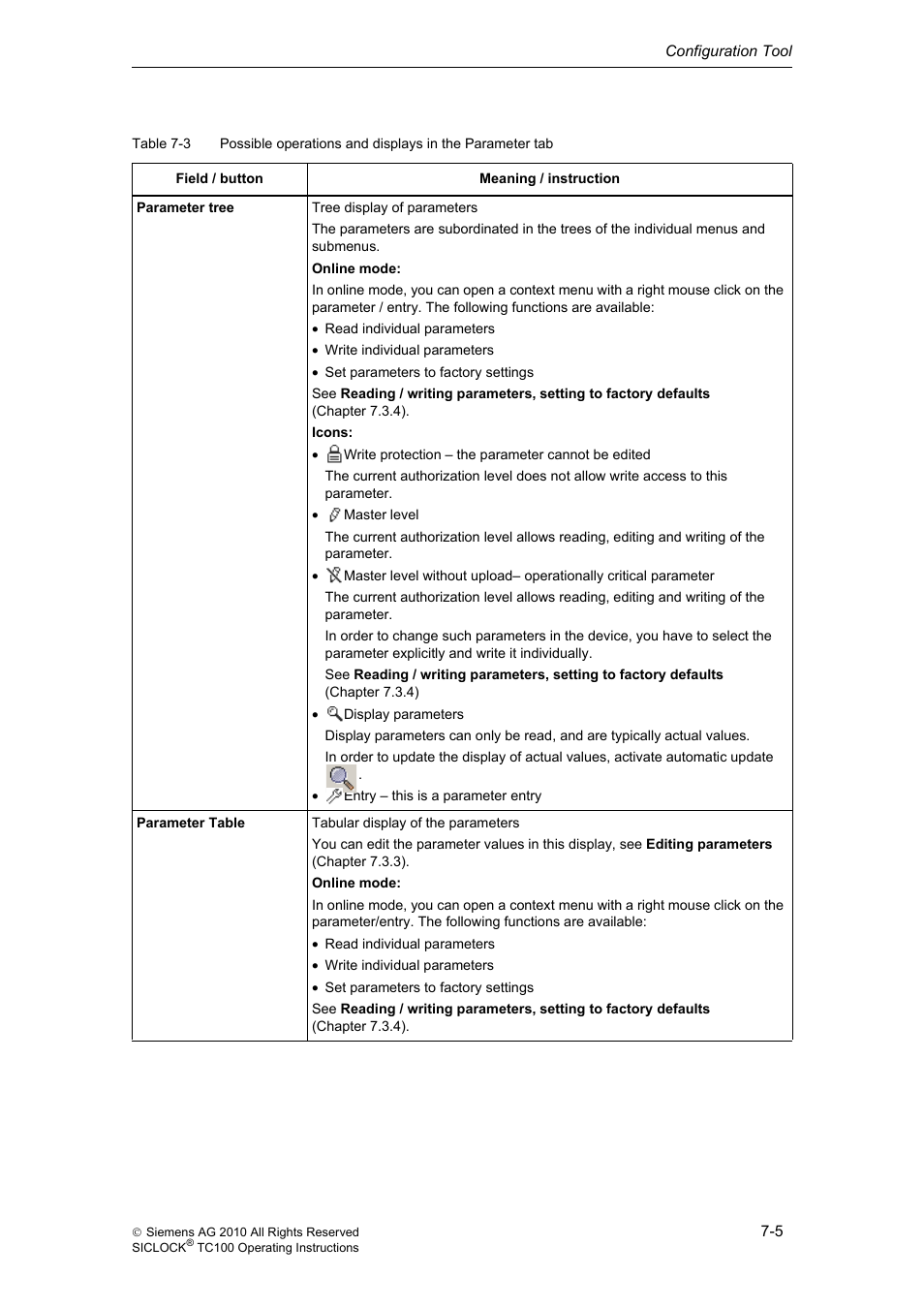 Siemens Plant Central Clock TC100 User Manual | Page 54 / 124