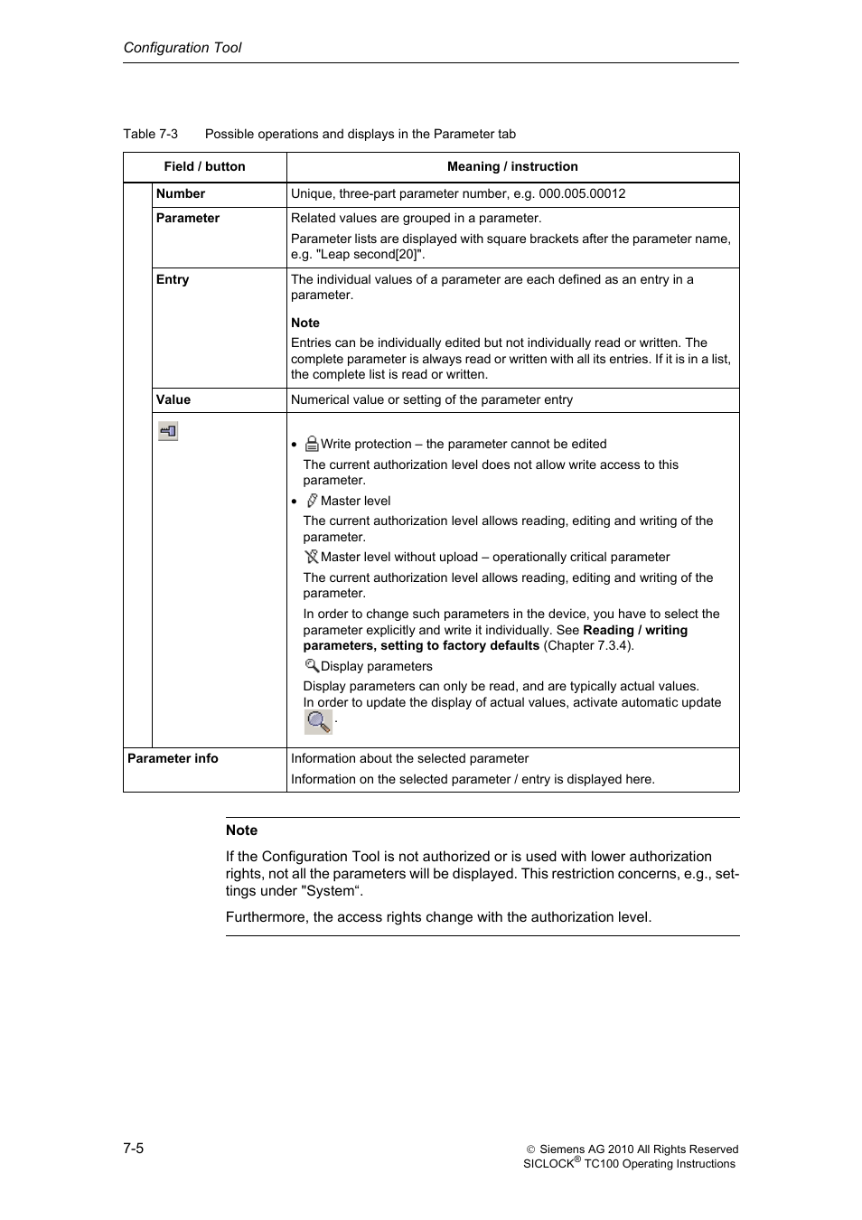 Siemens Plant Central Clock TC100 User Manual | Page 55 / 124