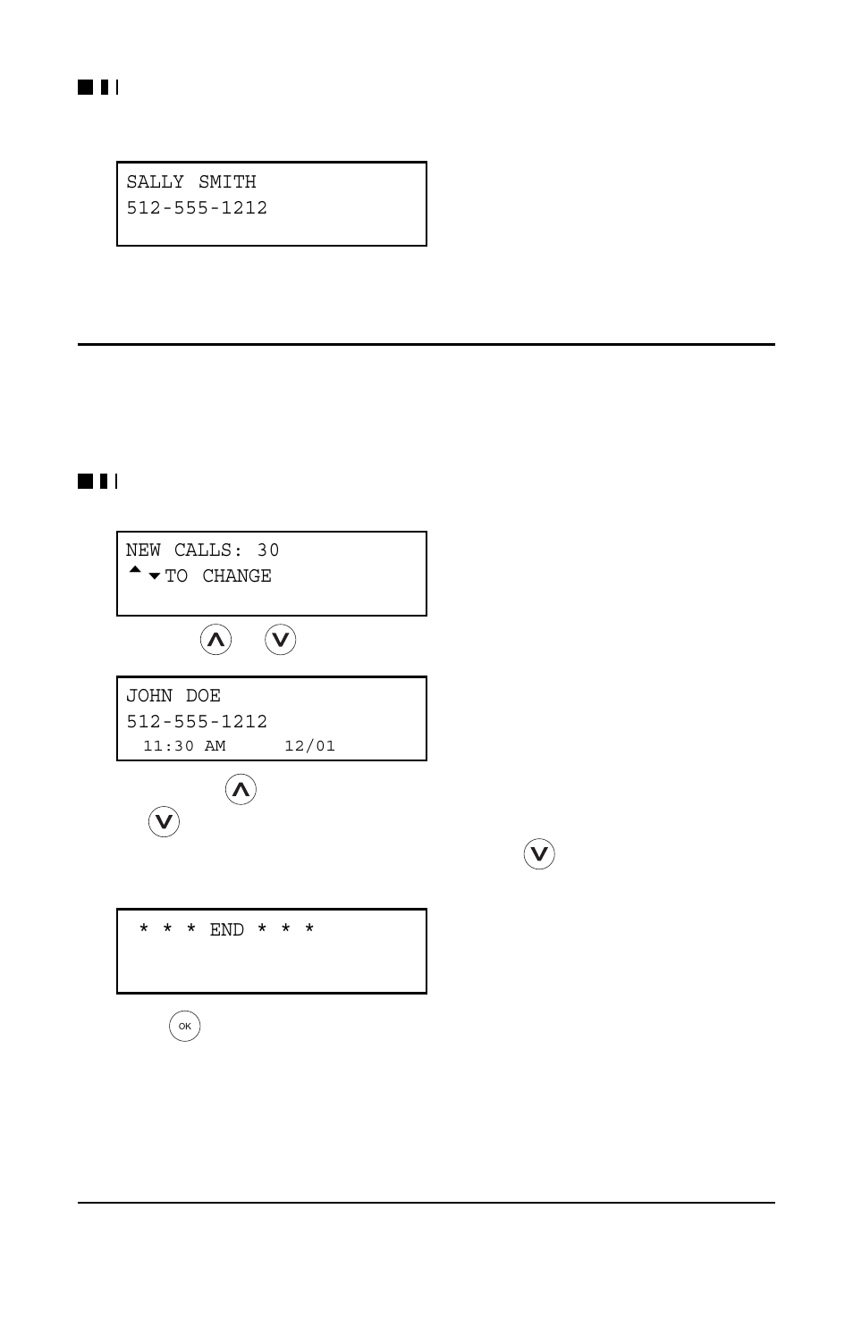 Call log operation | Siemens 242 User Manual | Page 16 / 23