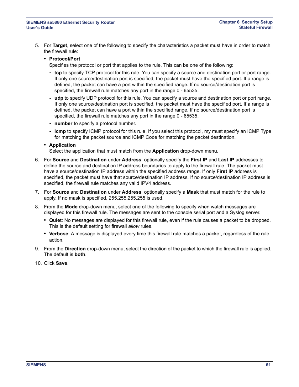 Siemens se5880 User Manual | Page 67 / 86