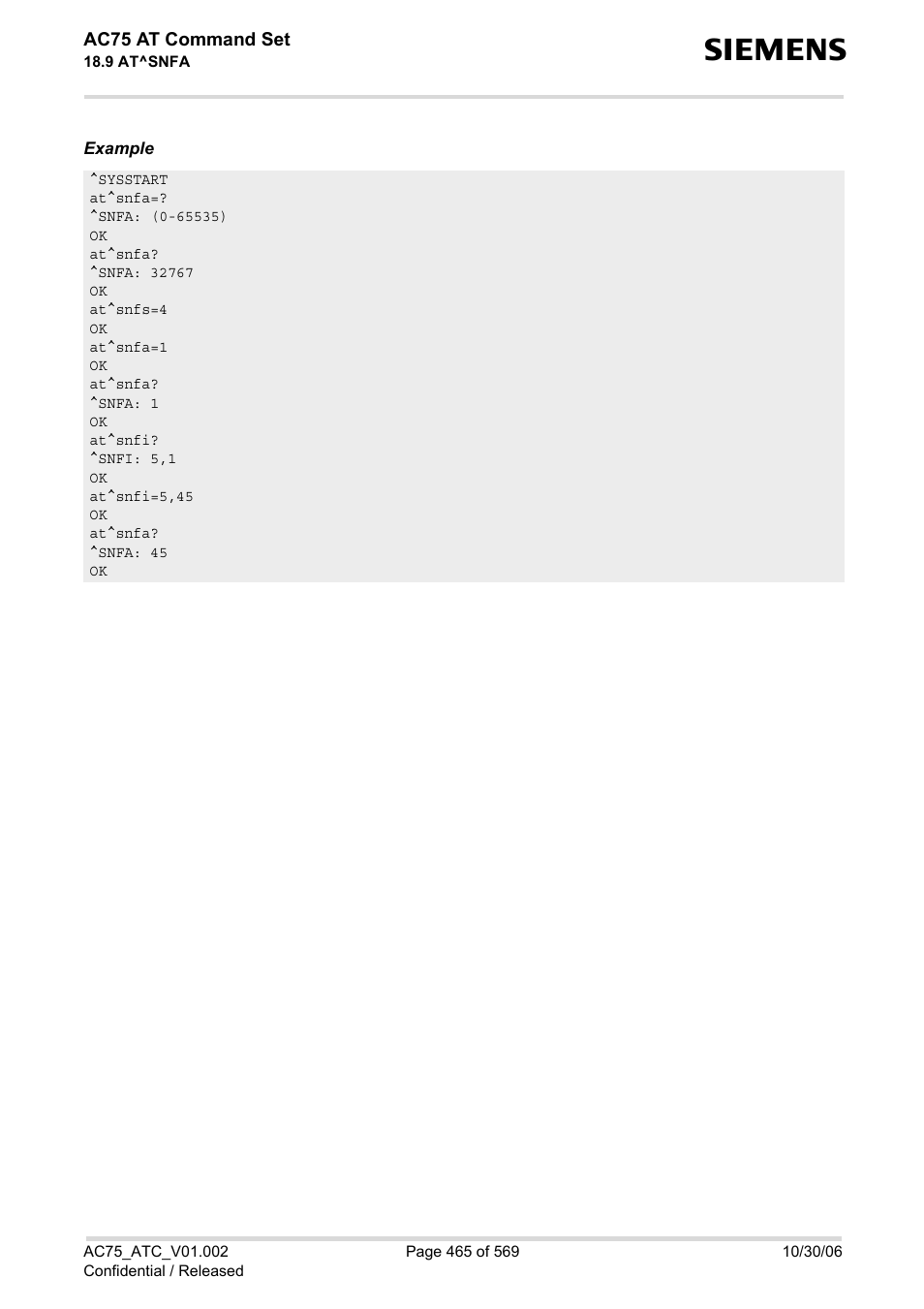 Siemens AC75 User Manual | Page 465 / 569