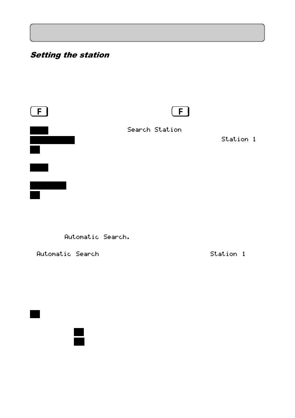 Setting the station, Tones - keys, battery, range, Settings | Siemens 300 User Manual | Page 48 / 56
