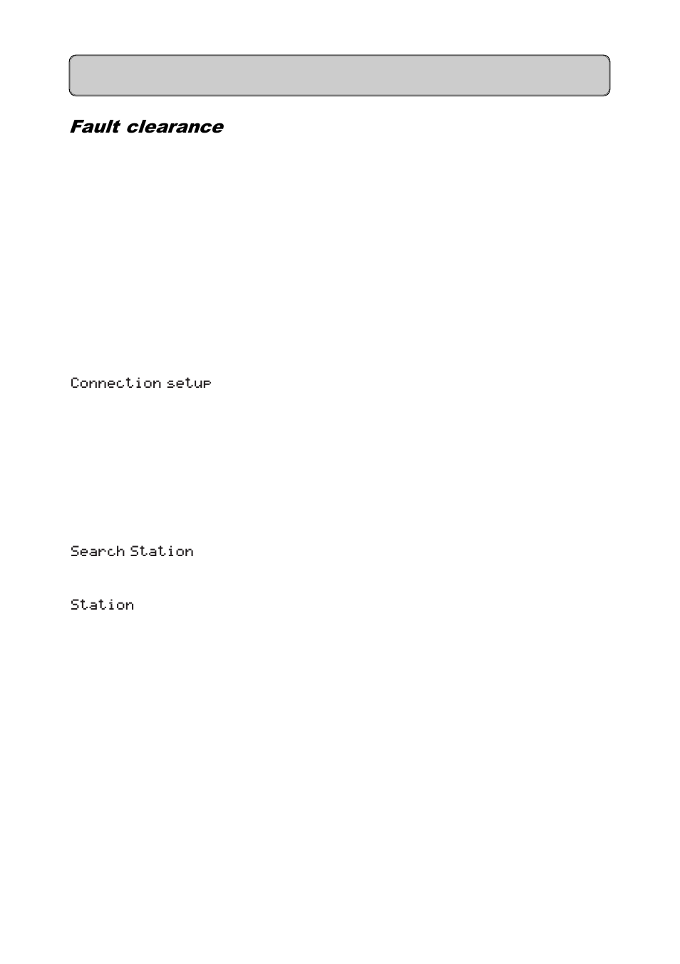 Appendix, Fault clearance, Acoustic signals | Siemens 300 User Manual | Page 51 / 56