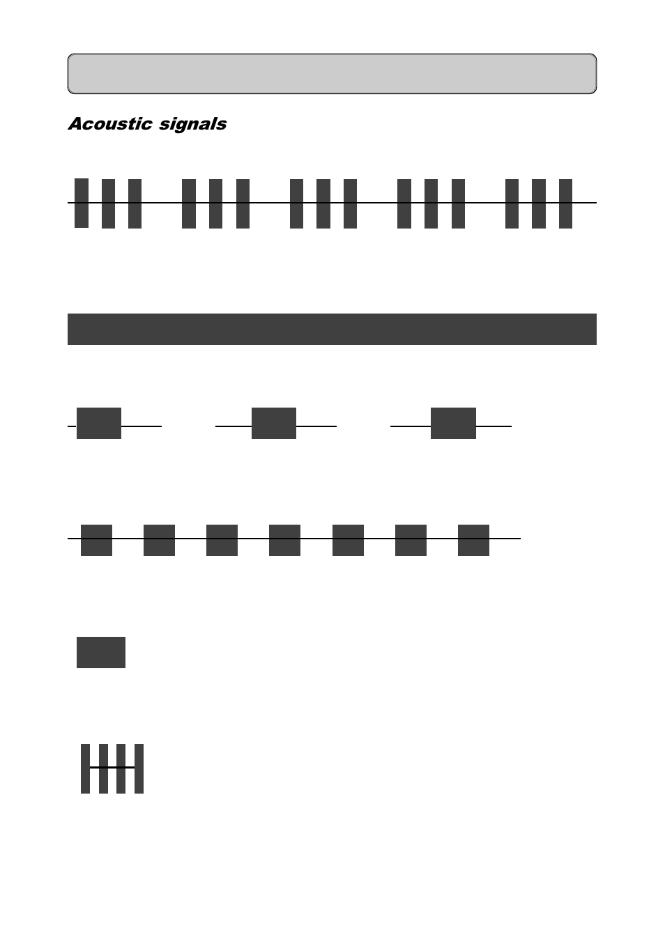 Acoustic signals, Add-ons, Appendix | Siemens 300 User Manual | Page 52 / 56