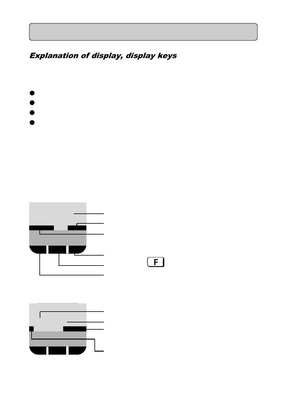 Explanation of display, display keys, General | Siemens 300 User Manual | Page 8 / 56