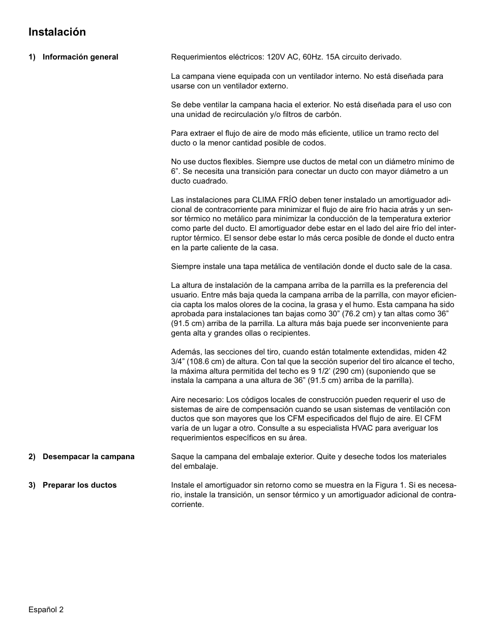 Instalación | Siemens LC479050UC User Manual | Page 16 / 20