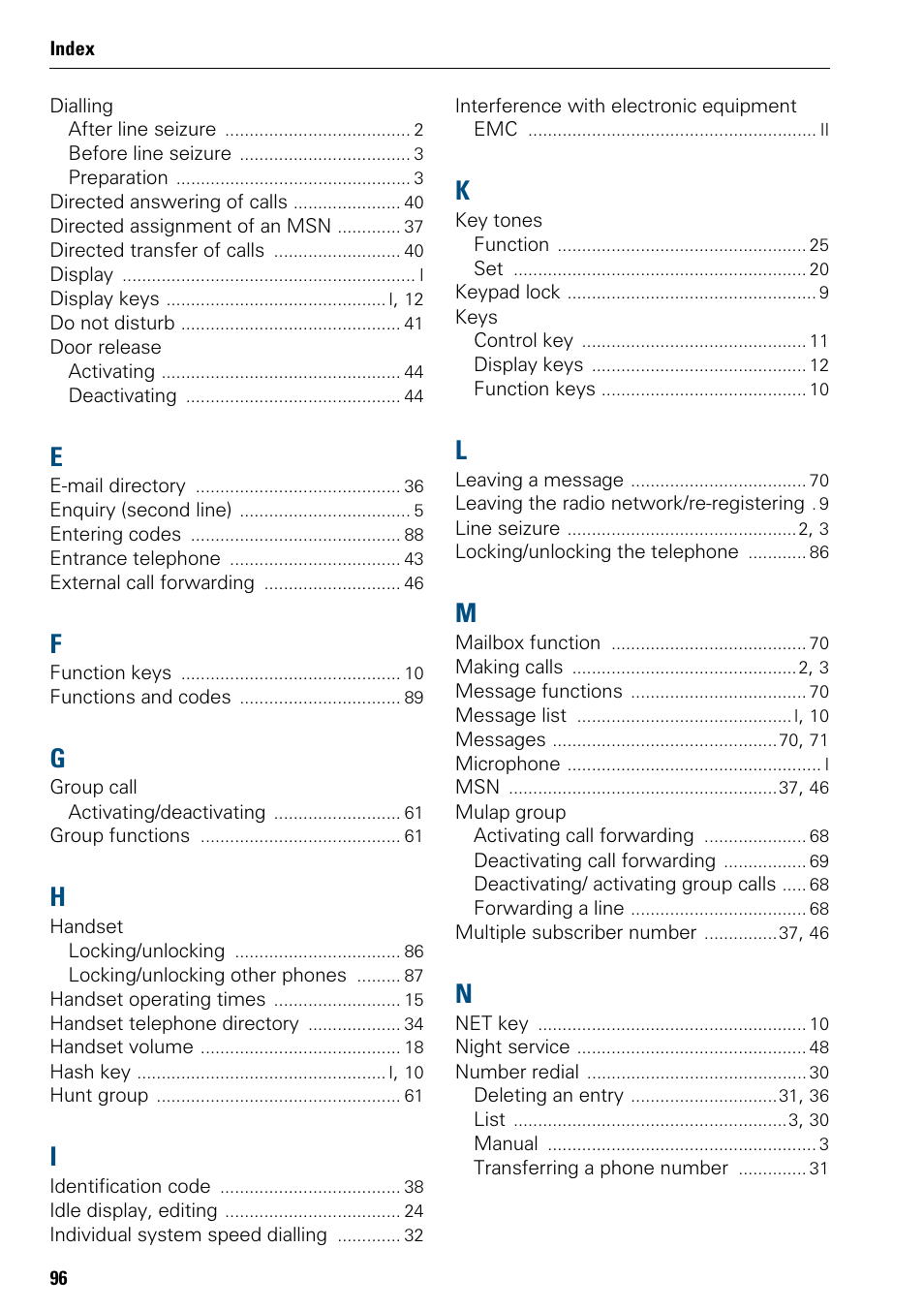 Siemens 3000 V3.0 User Manual | Page 104 / 106