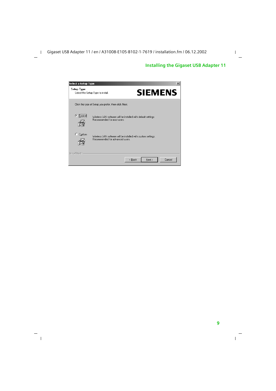 Siemens 11 User Manual | Page 10 / 51