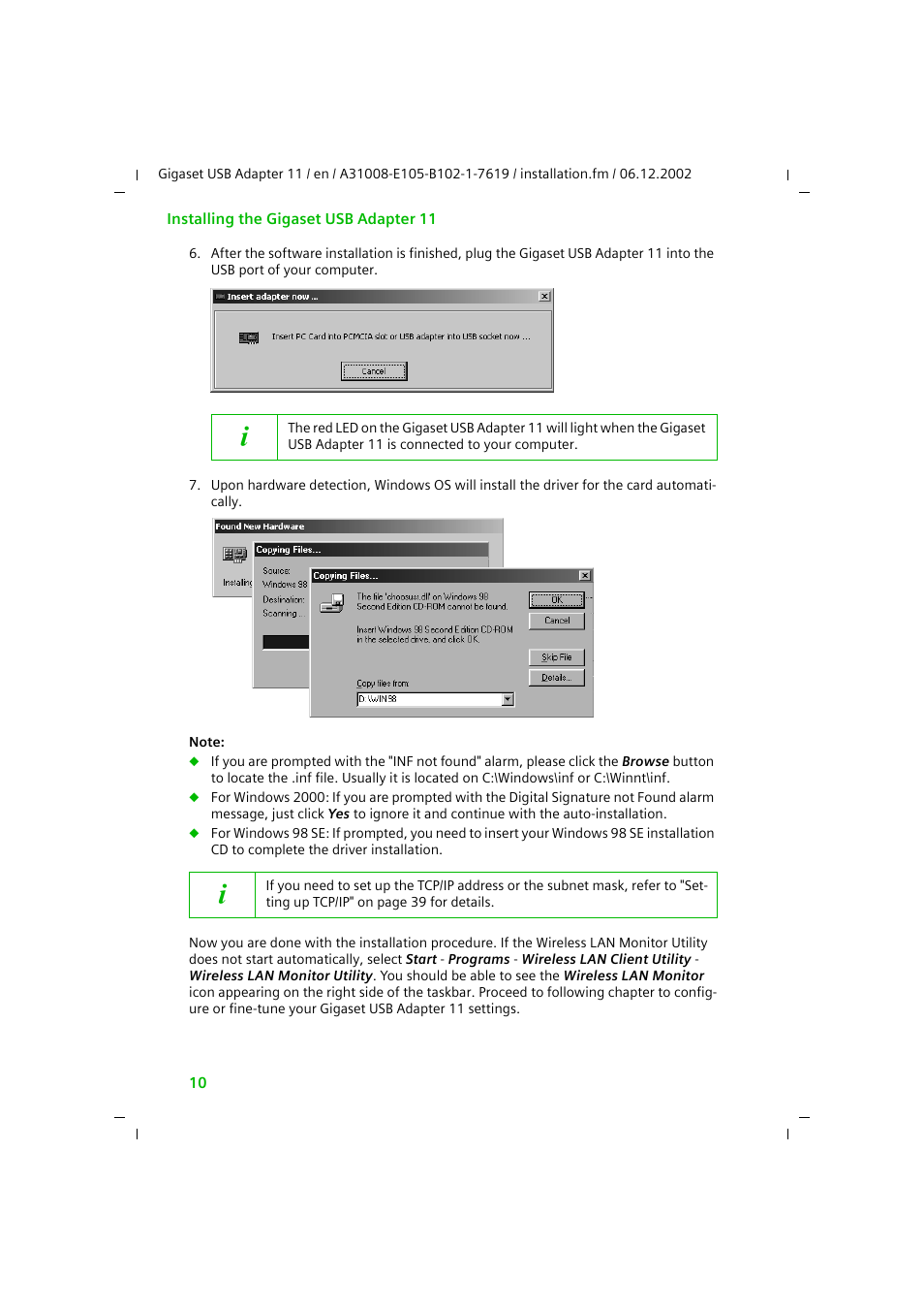 Siemens 11 User Manual | Page 11 / 51