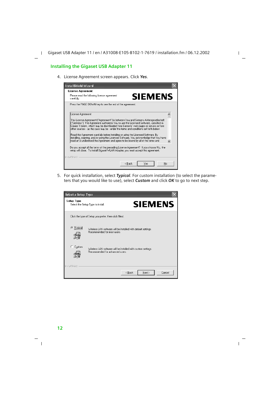 Siemens 11 User Manual | Page 13 / 51