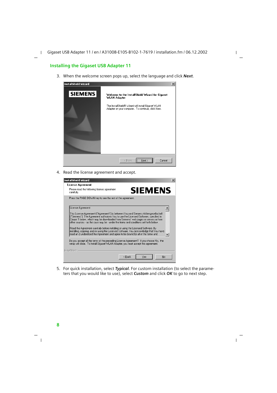 Siemens 11 User Manual | Page 9 / 51