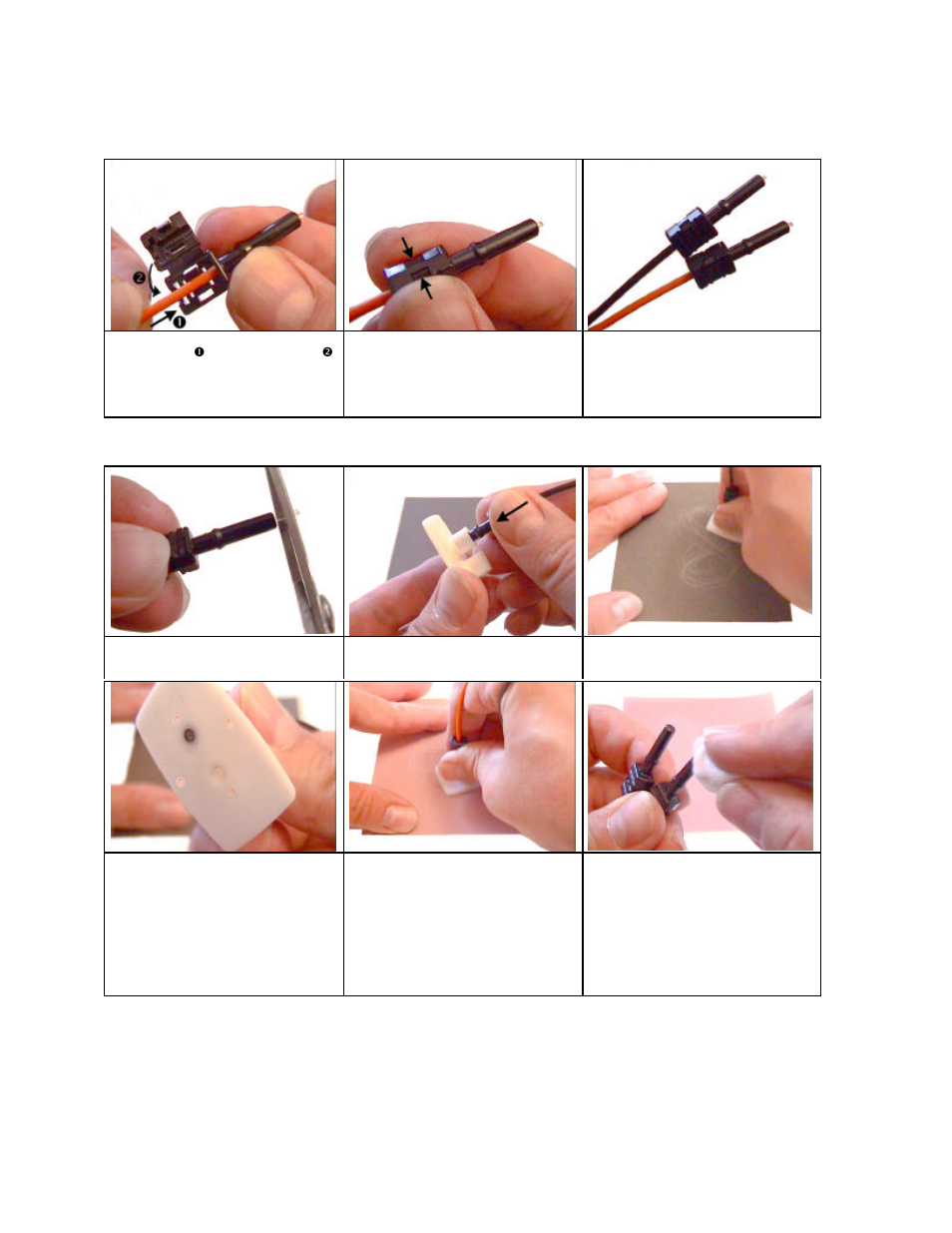 Fitting simplex connectors, Grinding and polishing simplex connectors | Siemens SIMATIC NET PROFIBUS User Manual | Page 299 / 490