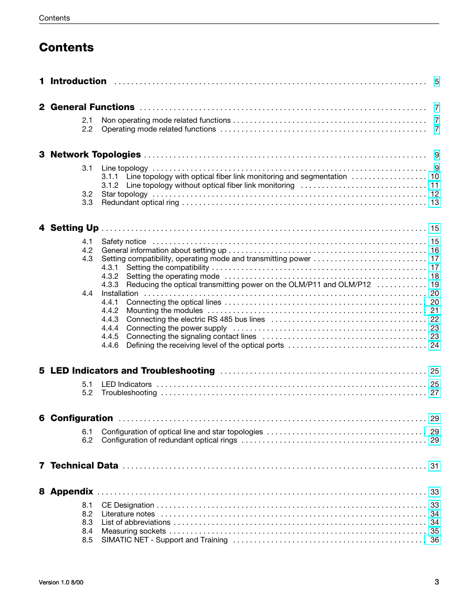 Siemens SIMATIC NET PROFIBUS User Manual | Page 399 / 490