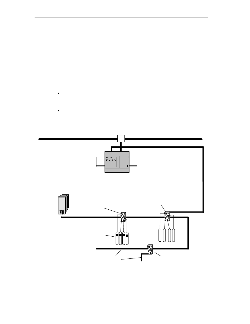 Uses, Topologies of simatic net profibus networks 2-34 | Siemens SIMATIC NET PROFIBUS User Manual | Page 60 / 490