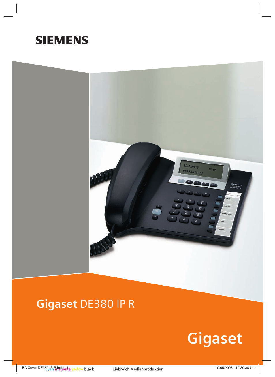 Siemens Gigaset DE380 IP R User Manual | 91 pages