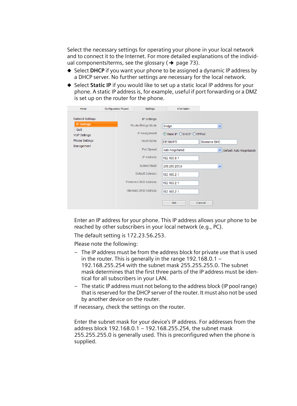 Siemens Gigaset DE380 IP R User Manual | Page 28 / 91