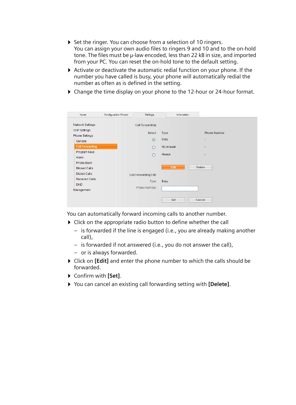 Siemens Gigaset DE380 IP R User Manual | Page 39 / 91