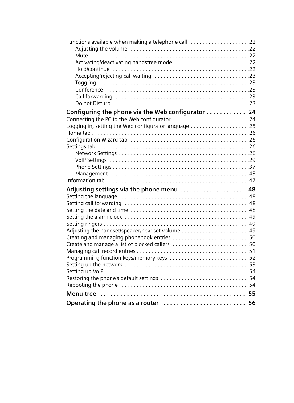 Siemens Gigaset DE380 IP R User Manual | Page 4 / 91