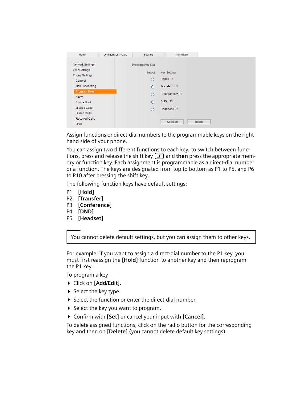 You can selec, U can also press t | Siemens Gigaset DE380 IP R User Manual | Page 40 / 91