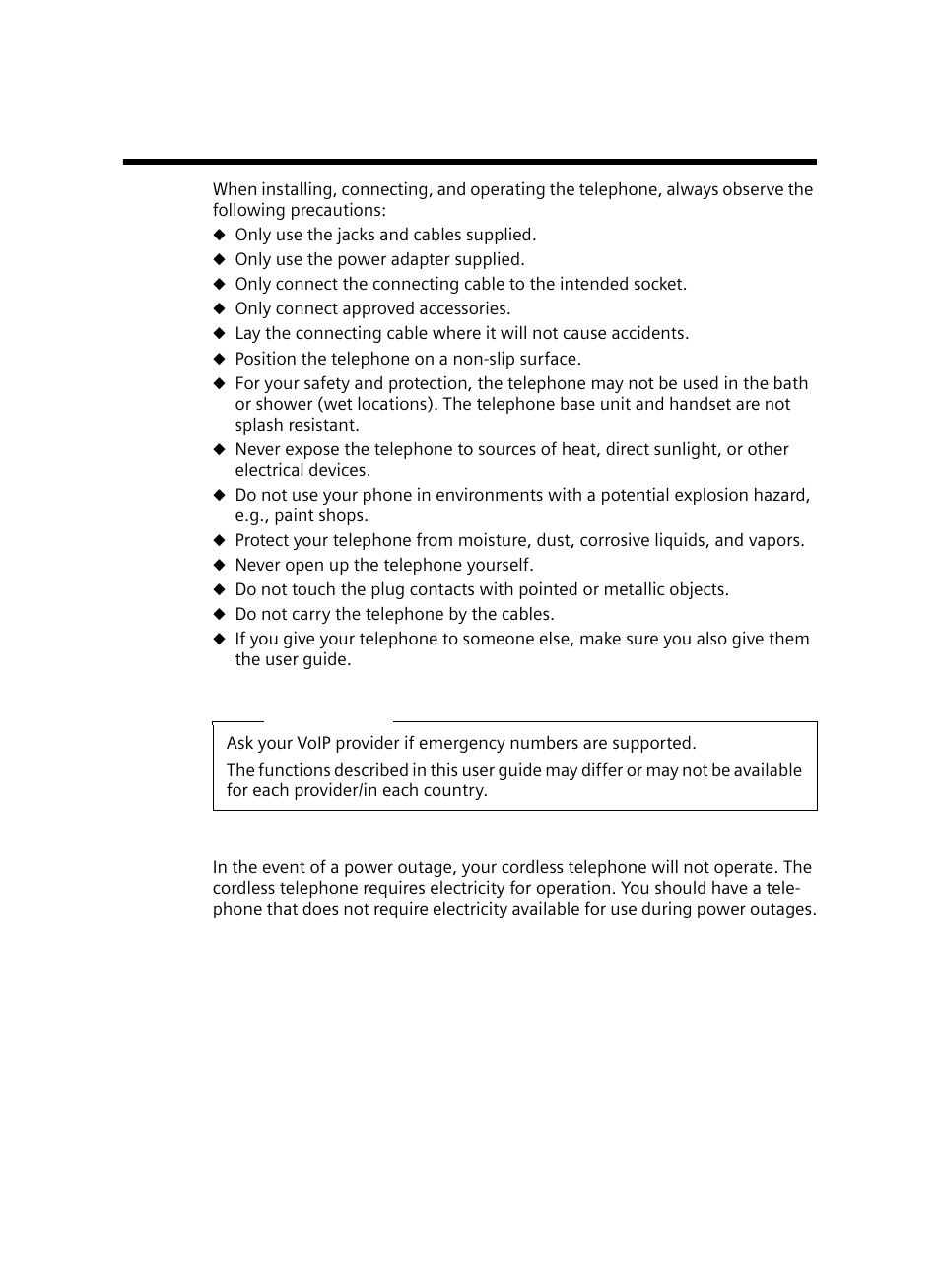 Safety precautions | Siemens Gigaset DE380 IP R User Manual | Page 6 / 91