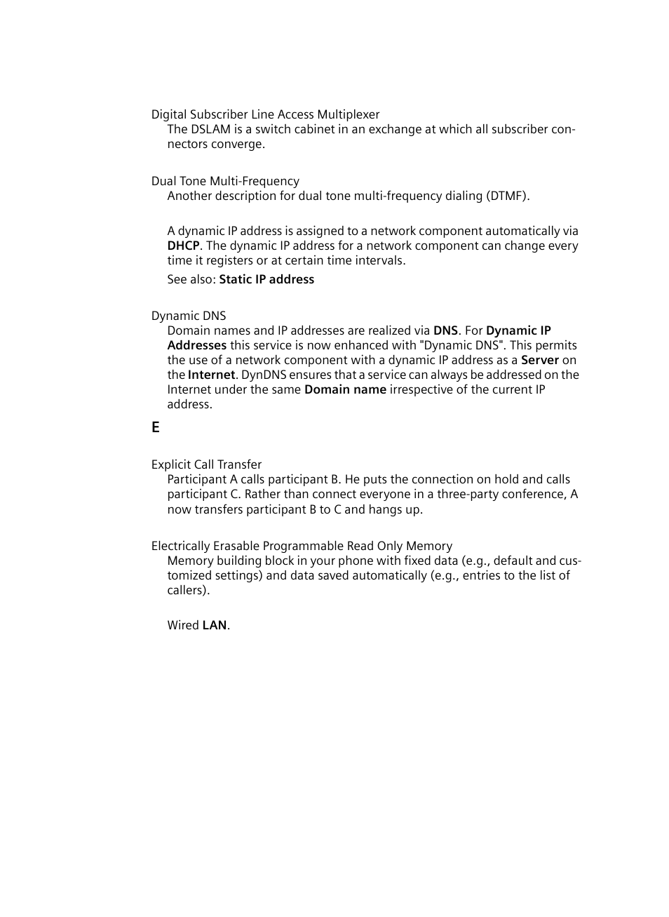 Dyndns | Siemens Gigaset DE380 IP R User Manual | Page 77 / 91