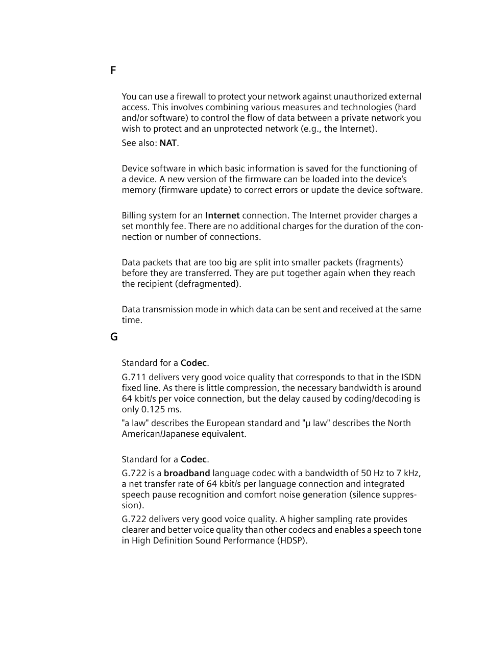 Firewall | Siemens Gigaset DE380 IP R User Manual | Page 78 / 91