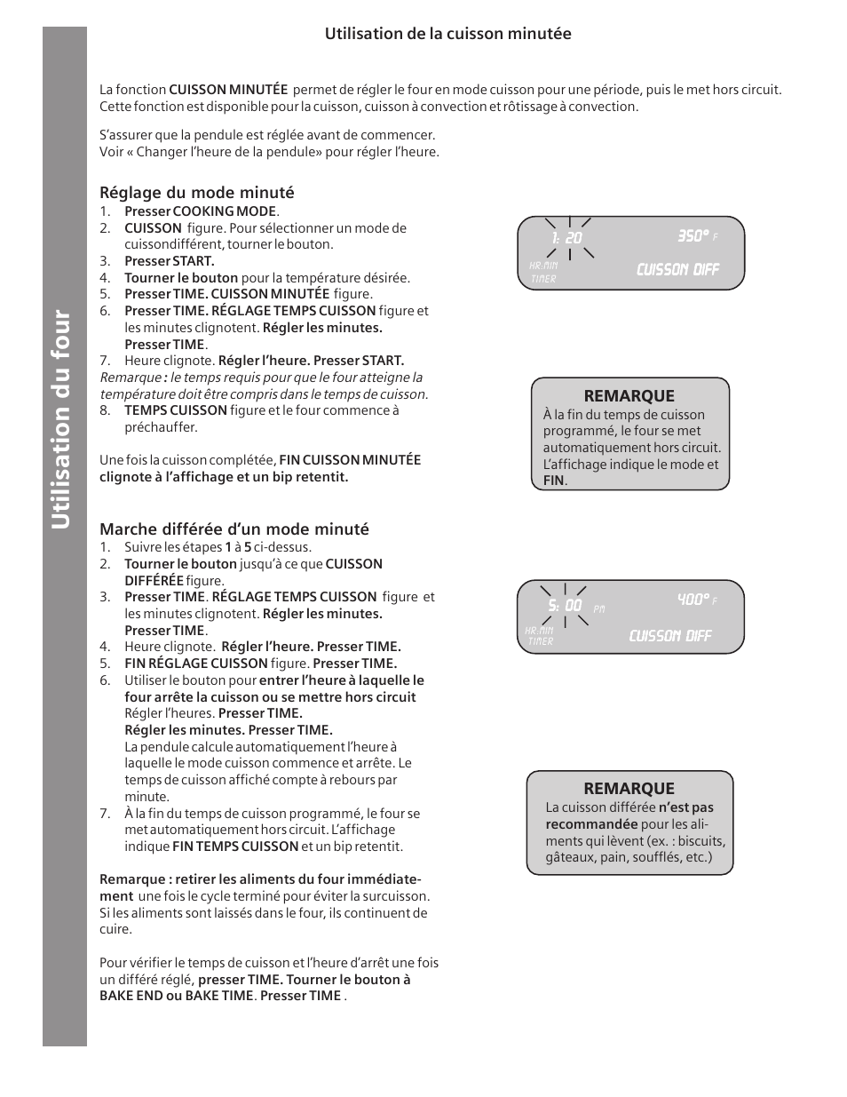 Utilisation du four | Siemens HG2516UC User Manual | Page 56 / 104