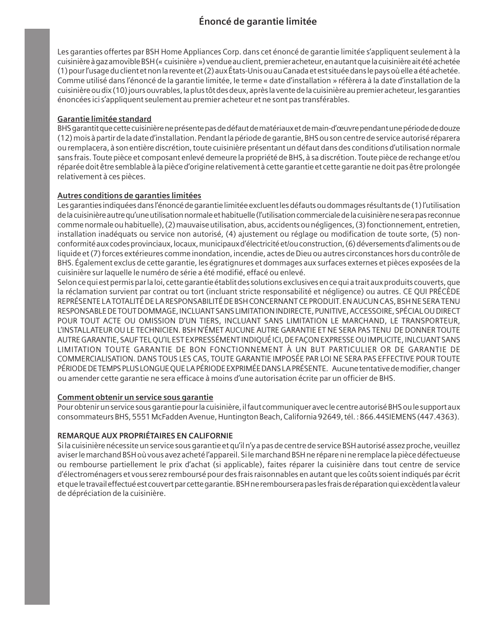 Siemens HG2516UC User Manual | Page 69 / 104