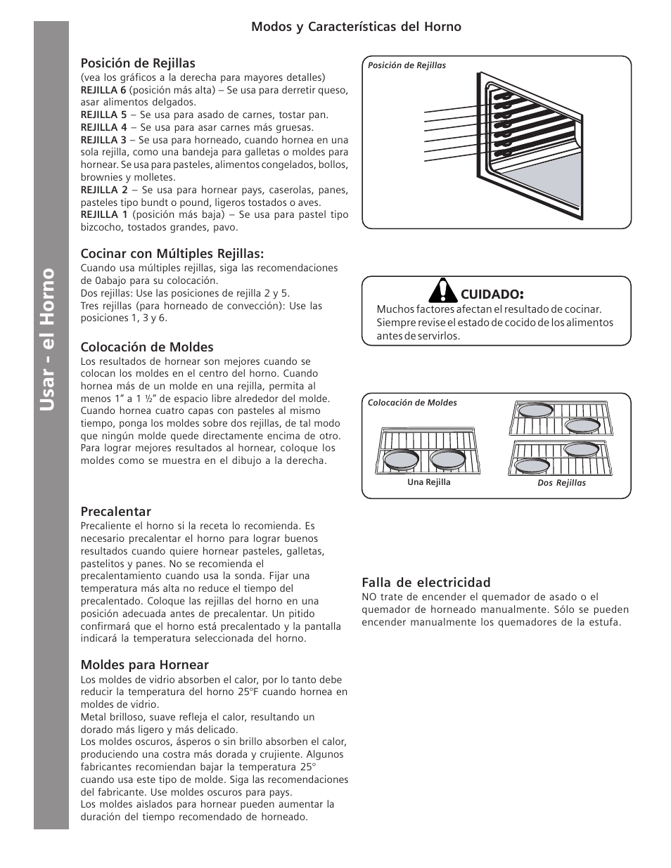 Usar - el horno | Siemens HG2516UC User Manual | Page 84 / 104