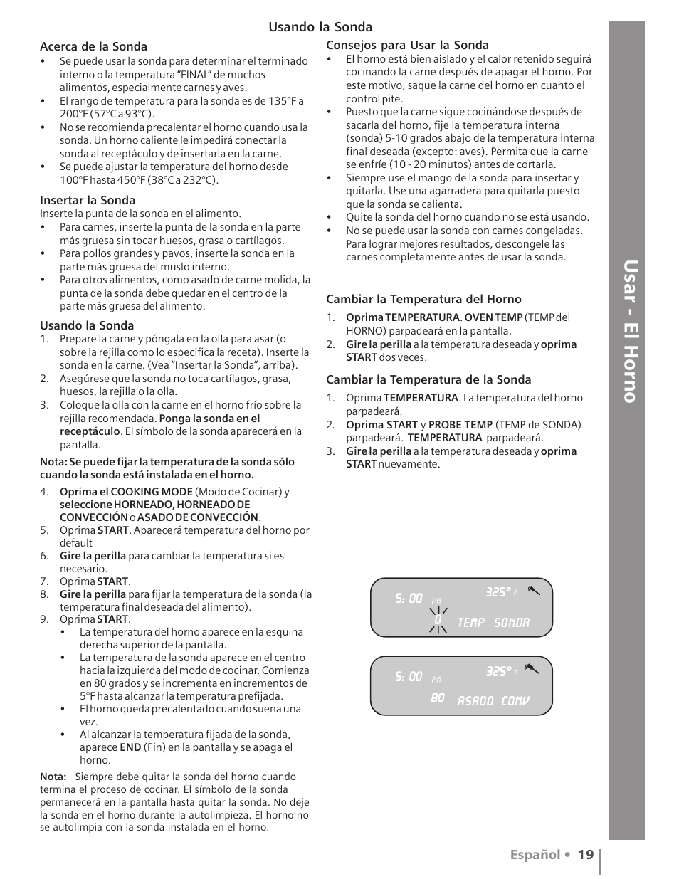 Usar - el horno | Siemens HG2516UC User Manual | Page 91 / 104