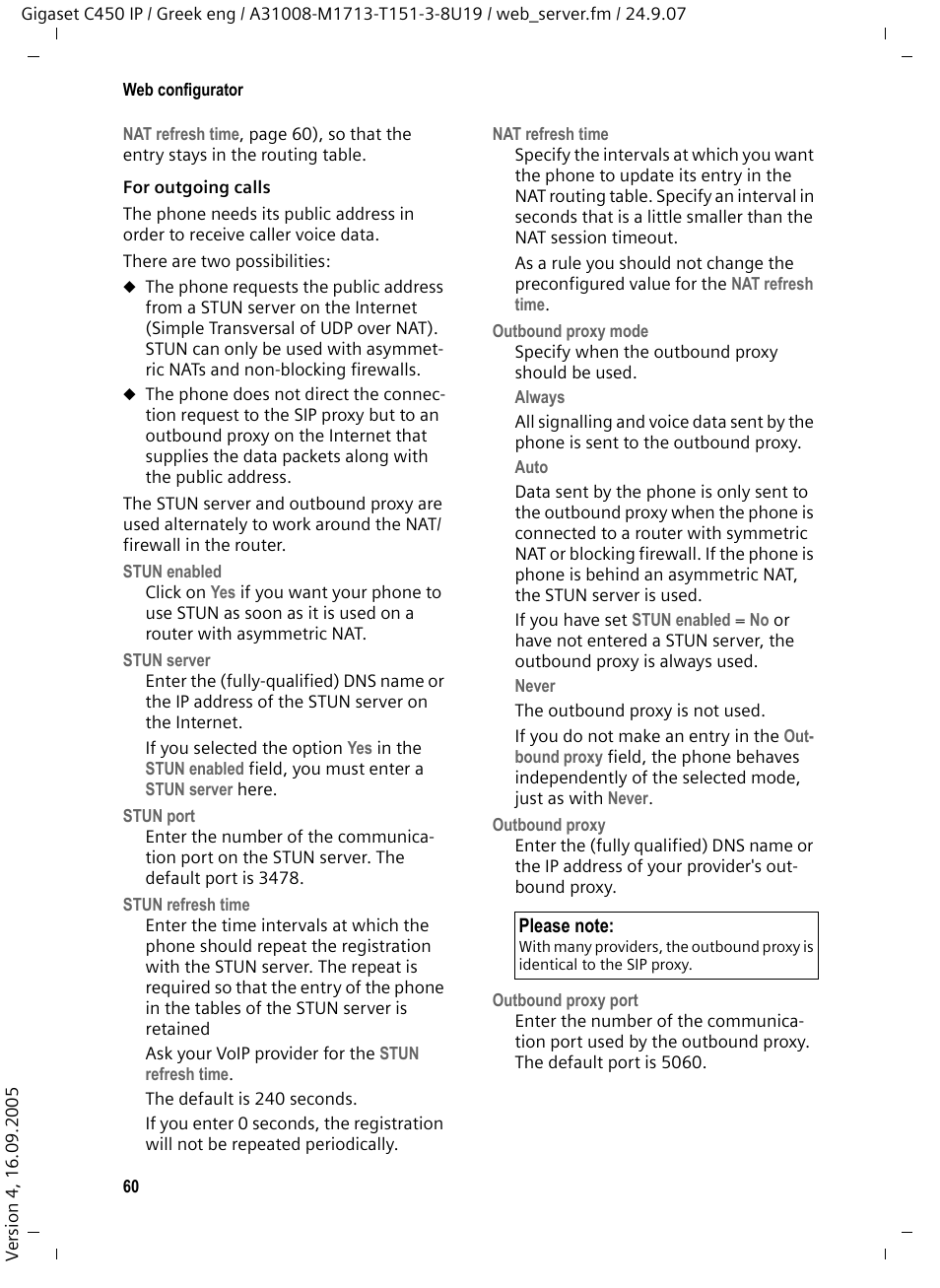 Siemens Gigaset C450IP User Manual | Page 61 / 106