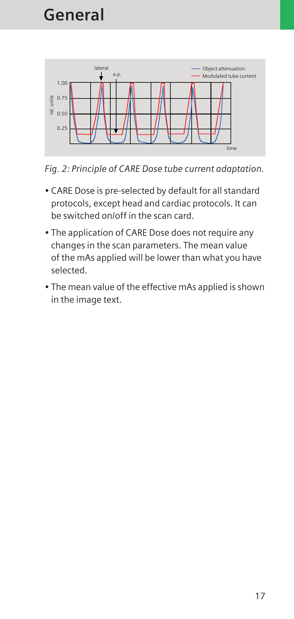 General | Siemens SOMATOM SENSATION CARDIAC A60 User Manual | Page 17 / 128