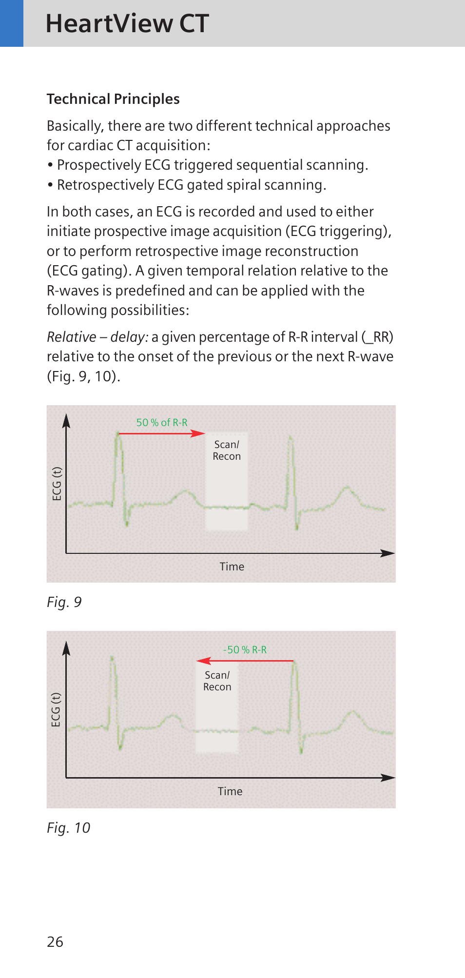 Heartview ct | Siemens SOMATOM SENSATION CARDIAC A60 User Manual | Page 26 / 128
